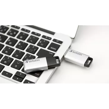 Verbatim Secure Pro - USB 3.0 Drive 64 GB - Silber