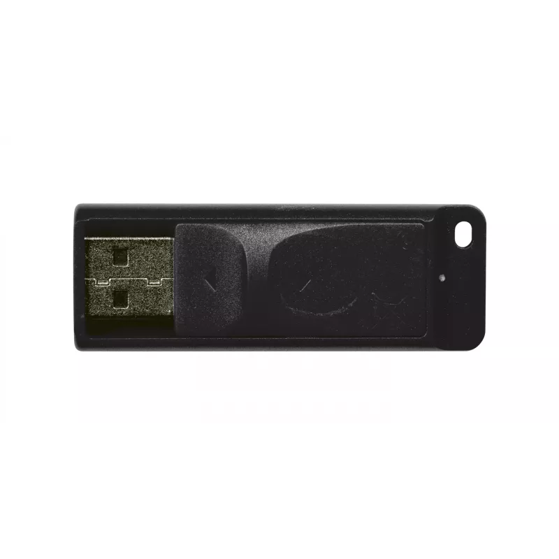 Verbatim Slider - USB-Stick 16 GB - Schwarz, 16 GB, USB Typ-A, 2.0, 10 MB/s, Slide, Schwarz