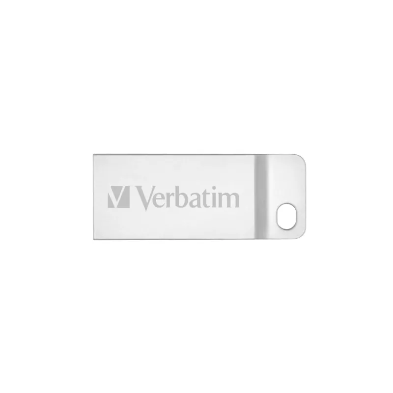 USB-Stick VERBATIM Metal Executive 16 GB, USB 2.0 Type-A, silber, kappenlos
