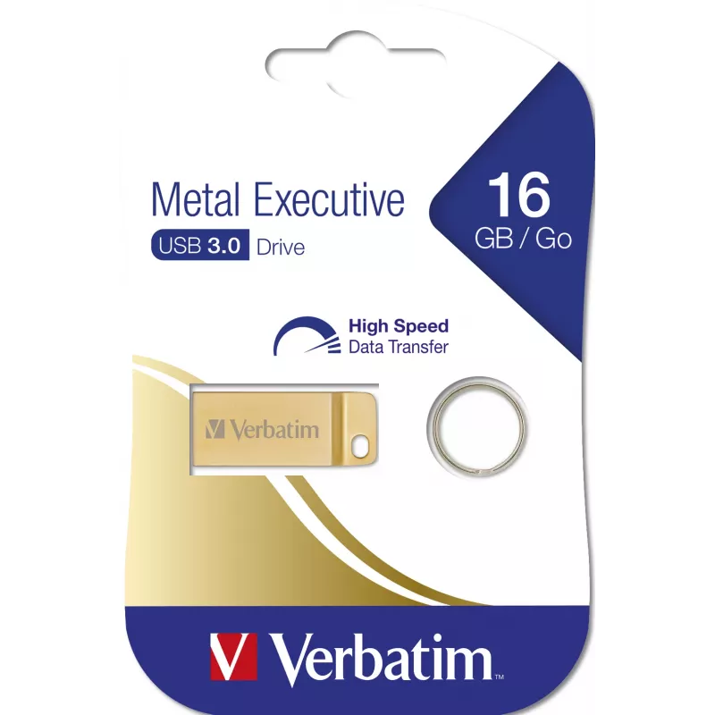 USB-Stick Verbatim 16 GB USB Typ-A 3.2 Gen 1 Metal Executive