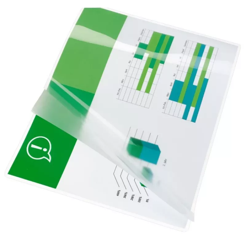 GBC Laminierfolien A6 125 Micron, glänzend, transparent, A6, 216 mm, 303 mm, 0,125 mm