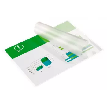GBC Laminierfolien A4 100 Mikron, glänzend, transparent, A4, 216 mm, 303 mm, 100 Stück