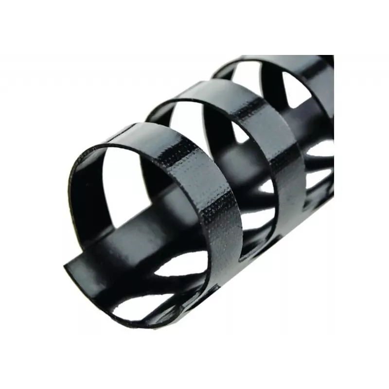 GBC CombBind Bindekämme 19mm A4 21R, Schwarz, 180 Blatt, Polyvinylchlorid (PVC), A4, 1,9 cm, 990 g