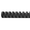 GBC CombBind Bindekämme 19mm A4 21R, Schwarz, 180 Blatt, Polyvinylchlorid (PVC), A4, 1,9 cm, 990 g