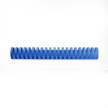 GBC CombBind Binderücken 19 mm A4 21R, Blau, 180 Blatt, Polyvinylchlorid (PVC), A4, 100 Stk.
