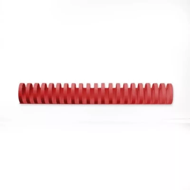 GBC CombBind Binderücken 16 mm A4 21 R, Rot, 145 Blatt, Polyvinylchlorid (PVC), A4, 100 Stück