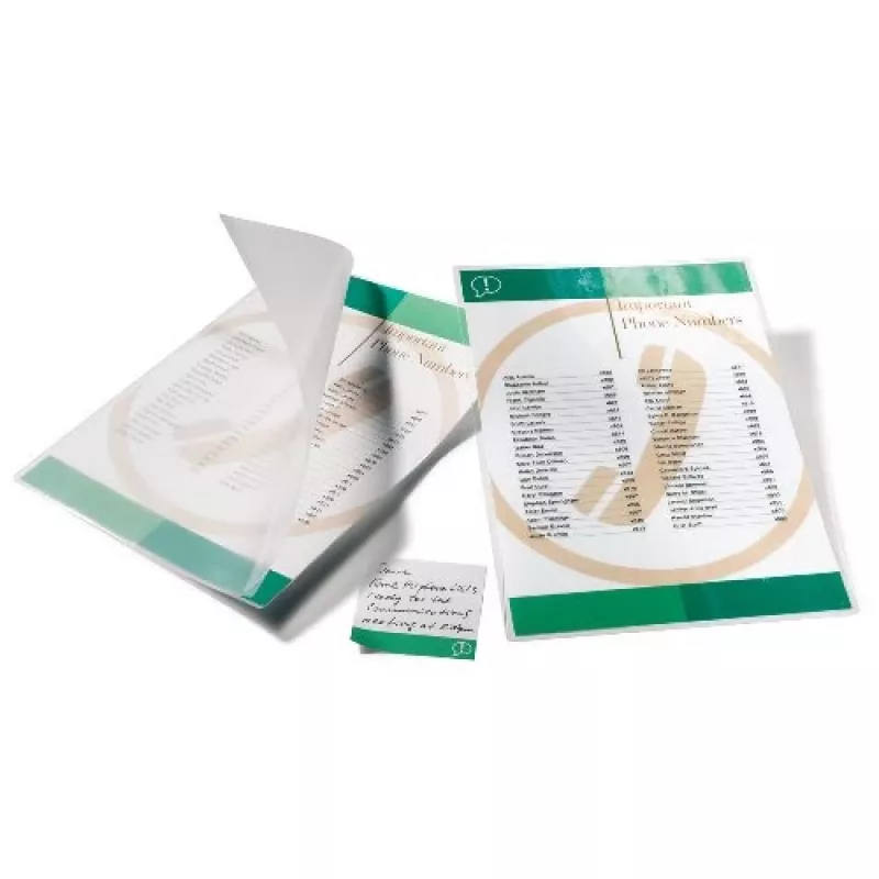 GBC Laminierfolie A4 High Speed 100 Mikron, Glänzend, Transparent, A4, 0,2 mm, 216 mm, 303 mm