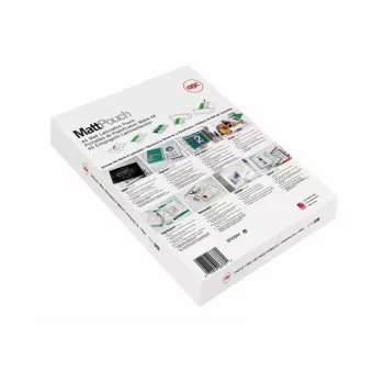 GBC Laminierfolie A3 Matt 125 Mikron, Matt, Weiß, A3, 0,25 mm, 303 mm, 426 mm