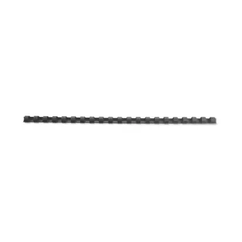 GBC CombBind Binderücken 10 mm A4 21R, Schwarz, 65 Blatt, Polyvinylchlorid (PVC), A4, 1 cm, 330 g