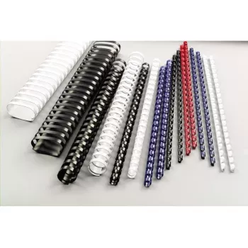 GBC CombBind Bindekämme 51mm A4 21R, Schwarz, 500 Blatt, Polyvinylchlorid (PVC), A4, 5,1 cm, 1,11 kg