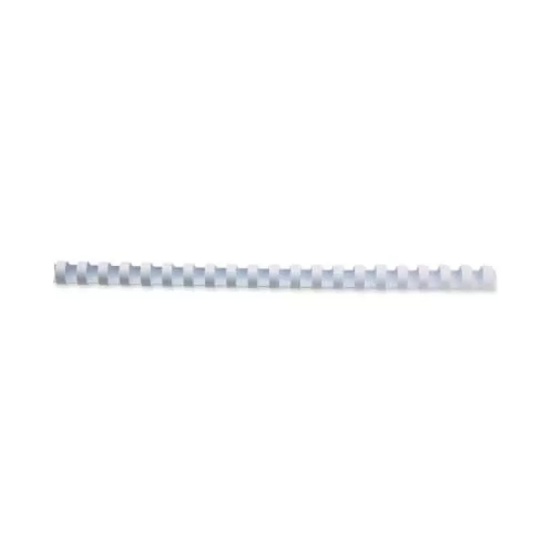 GBC CombBind Binderücken 10mm A4 21R, Weiß, 65 Blatt, Polyvinylchlorid (PVC), A4, 1 cm, 290 g