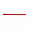GBC CombBind Binderücken 10mm A4 21R, Rot, 65 Blatt, Polyvinylchlorid (PVC), A4, 100 Stk.