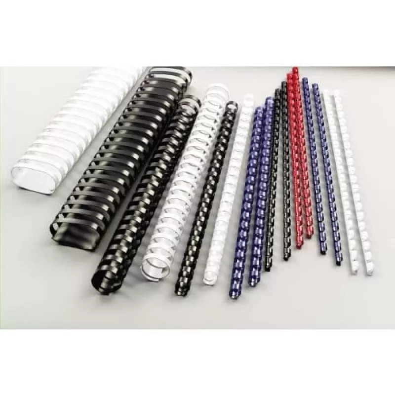 GBC CombBind Bindekämme 6mm A4 21R, Blau, 25 Blatt, Polyvinylchlorid (PVC), A4, 100 Stk.