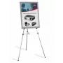 Nobo Teleskop-Displaystaffelei, Silber, Aluminium