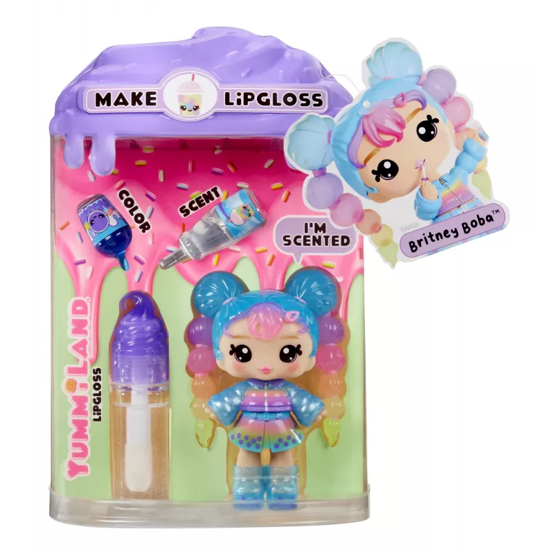 MGA Entertainment Yummiland Lip Gloss Puppe Series 2- Boba (Britney Boba)
