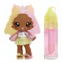MGA Entertainment Yummiland Lip Gloss Puppe Series 2- Cotton Candy (Nia Candy Fluff)