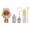 MGA Entertainment Yummiland Lip Gloss Puppe Series 2- Cotton Candy (Nia Candy Fluff)