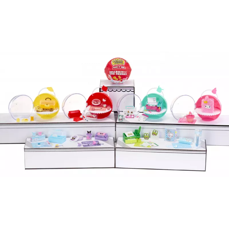 Miniverse Make It Mini Hello Kitty and Friends Serie 3, 8 Jahre, Hello Kitty, Mehrfarbig, Kunststoff, Harz