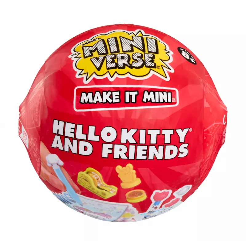 Miniverse Make It Mini Hello Kitty and Friends Serie 3, 8 Jahre, Hello Kitty, Mehrfarbig, Kunststoff, Harz