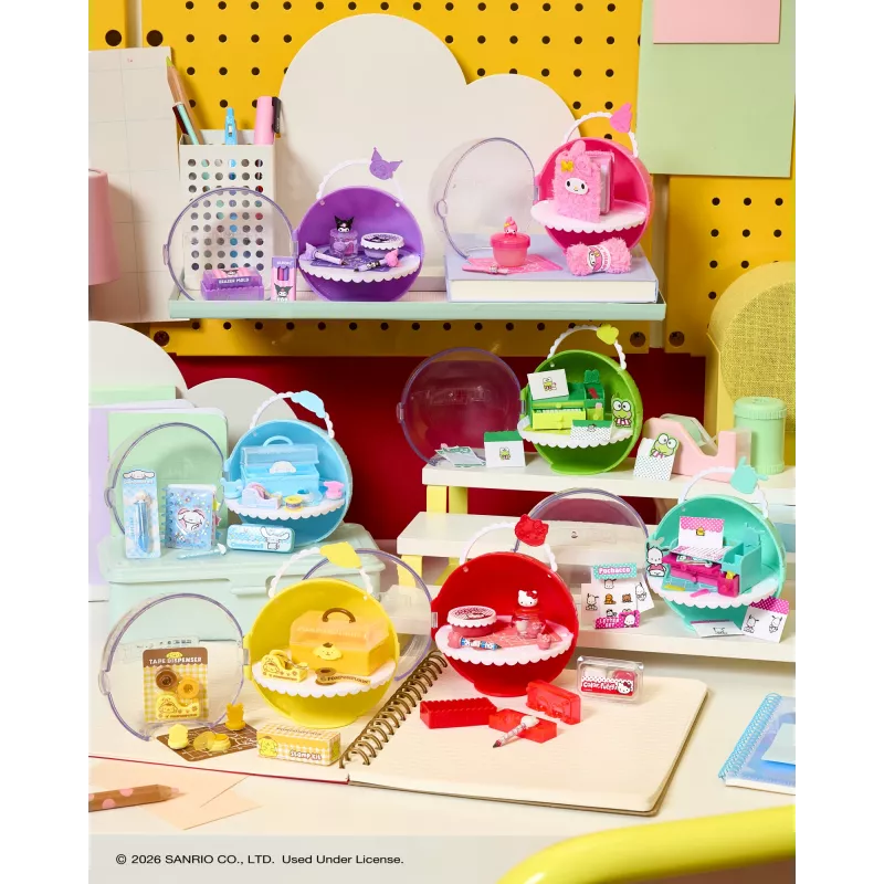 Miniverse Make It Mini Hello Kitty and Friends Serie 3, 8 Jahre, Hello Kitty, Mehrfarbig, Kunststoff, Harz