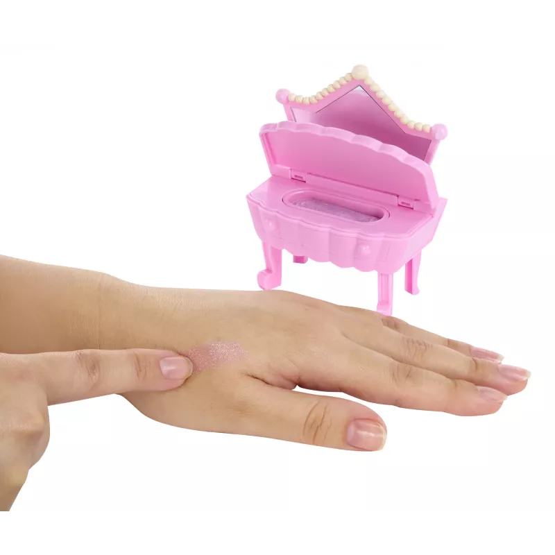 MGA Entertainment Yummiland Beauty Bag Playset + Lip Gloss Puppe - Cupcake Beauty Bag