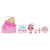 MGA Entertainment Yummiland Beauty Bag Playset + Lip Gloss Puppe - Ice Cream Beauty Bag