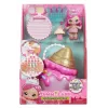 MGA Entertainment Yummiland Beauty Bag Playset + Lip Gloss Puppe - Ice Cream Beauty Bag