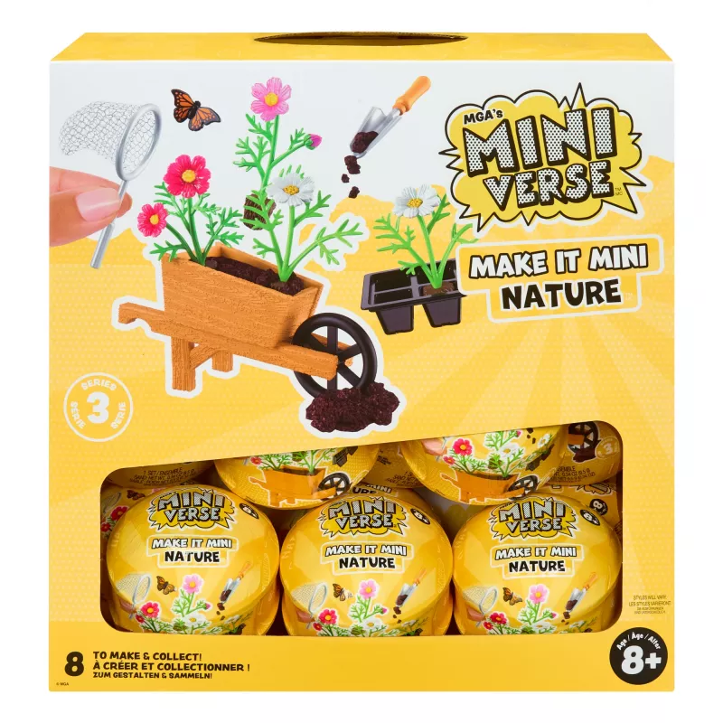 Miniverse Make It Mini Nature - Serie 3, 8 Jahr(e), Mehrfarbig, Kunststoff