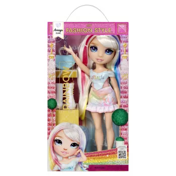Rainbow High My Fashion Style Modepuppen – Amaya, Modepuppe, Weiblich, 4 Jahr(e), Junge/Mädchen, 280 mm, Mehrfarbig