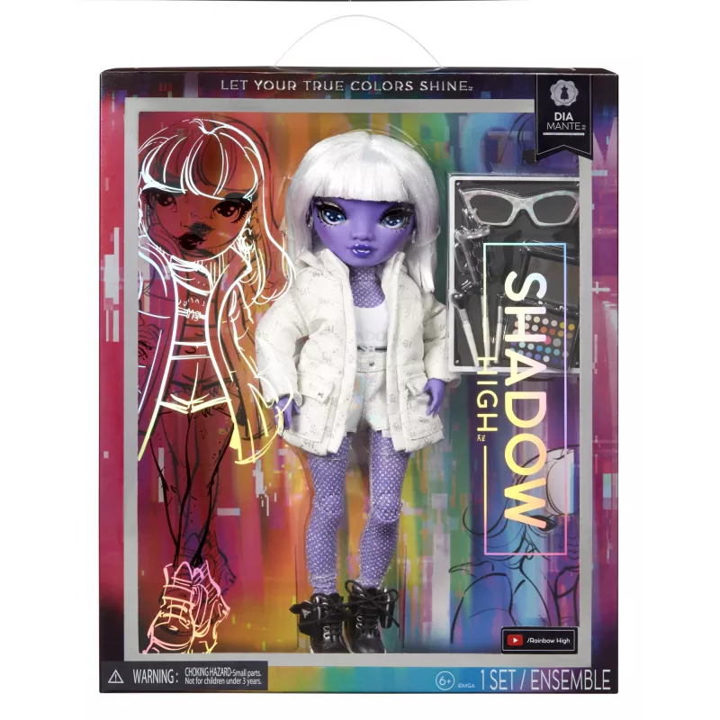 Rainbow High Shadow High 583066EUC Puppe