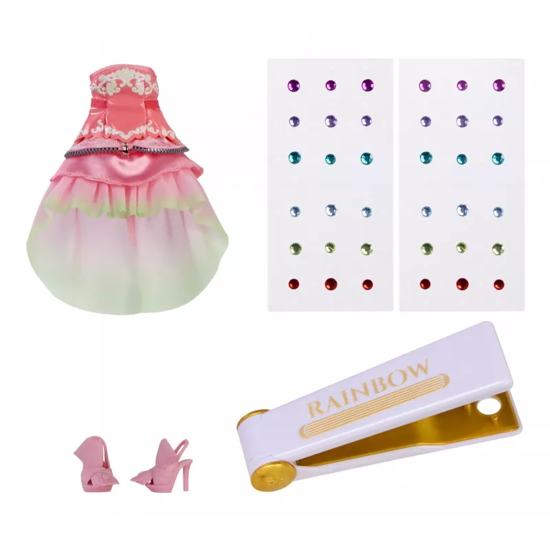 Rainbow High Be Dazzling Fashion Dolls - Adeline Rose (Pink)