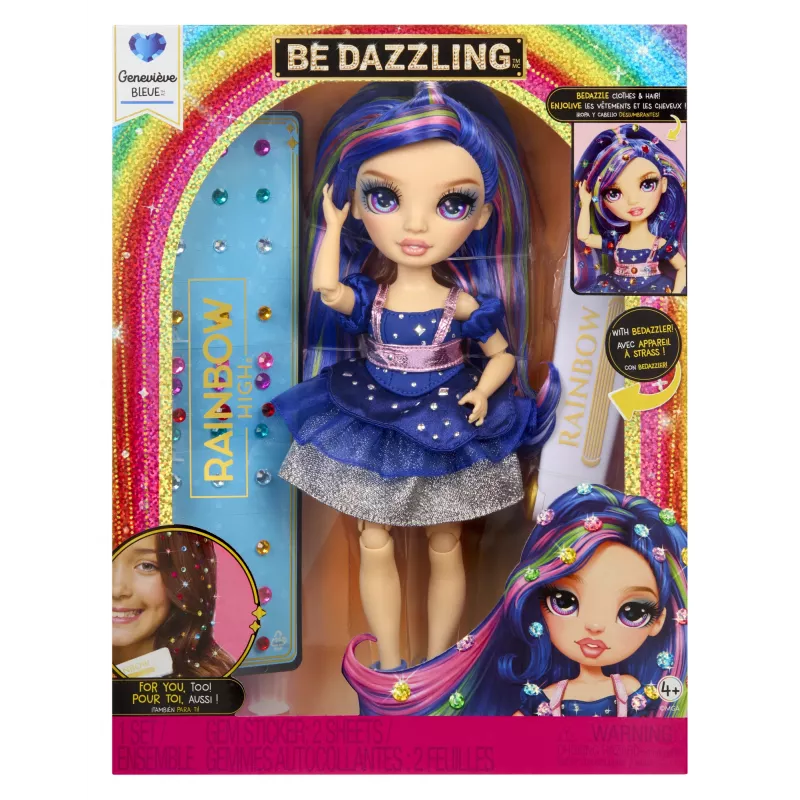 Rainbow High Be Dazzling Modepuppen - Genevieve Bleue (Blau)