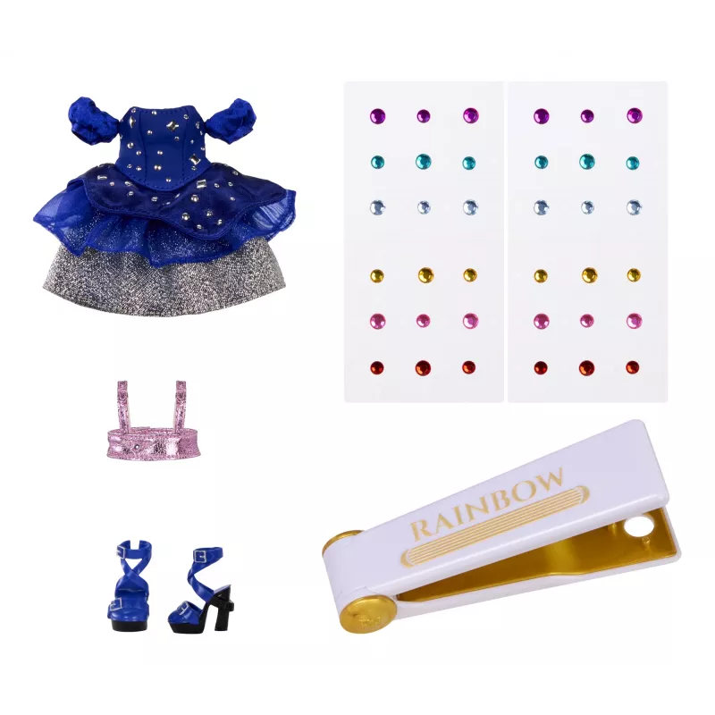 Rainbow High Be Dazzling Modepuppen - Genevieve Bleue (Blau)