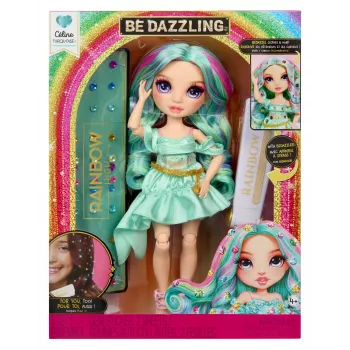 Rainbow High Be Dazzling Modepuppen – Celine Türkis (Teal)