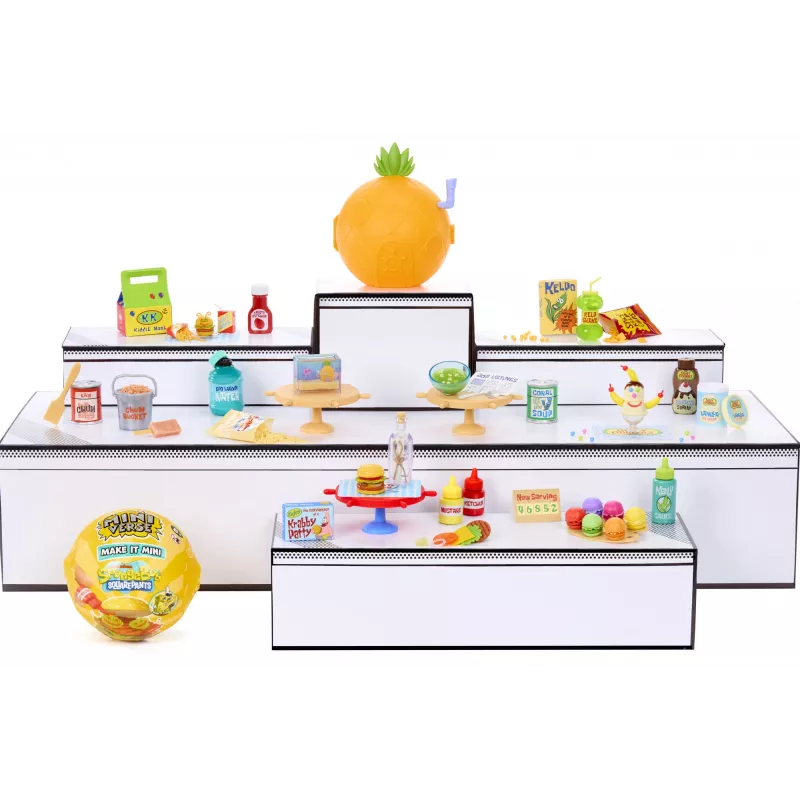 Miniverse Make It Mini SpongeBob SquarePants, 8 Jahre, Mehrfarbig