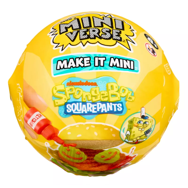 Miniverse Make It Mini SpongeBob SquarePants, 8 Jahre, Mehrfarbig