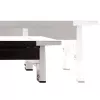Fellowes Computer-Monitorständer mit 5 Höhenverstellungen - Office Suites Monitorerhöhung mit Ablagefach - Ergonomisch verstellbarer Monitorständer für Computer - Max. Gewicht 36 kg/Max. Größe 28 Zoll - Graphit