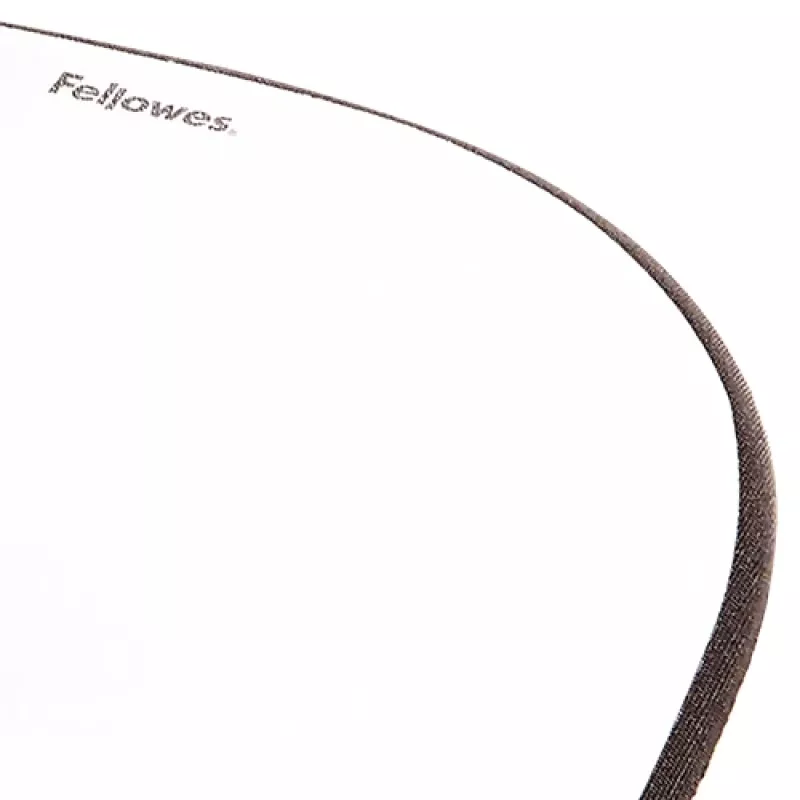 Fellowes Maus Mat Wrist Support - Memory Foam Mauspad mit weichem Schaumstoffkissen - Ergonomisches Mauspad für Computer, Laptop, Home-Office-Einsatz - Kompatibel mit Laser- und optischen Mäusen - Silber