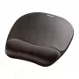 Fellowes Maus Mat Handgelenkauflage Memory-Schaumstoff Mauspad Ergonomische Mausmatte Schwarz