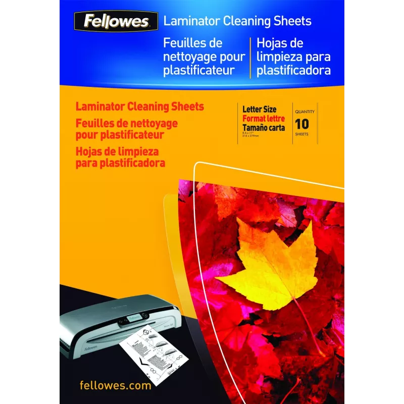 Fellowes A4 Reinigungs- & Trägerblätter - 10er-Pack