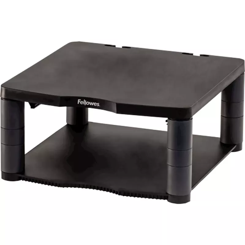 Fellowes Premium Monitor Riser Graphit, freistehend, 36 kg, 53,3 cm (21 Zoll), Höhenverstellung, Graphit