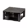 Fellowes Computermonitorständer mit 3 Höheneinstellungen – Premium Monitor Riser Plus mit Kabelmanagement – Ergonomischer verstellbarer Monitorständer für Computer – Max. Gewicht 36 kg / Max. Größe 21 Zoll – Graphit