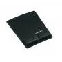 Fellowes Mauspad-Handgelenkauflage - Health-V Mauspad mit antibakteriellem Schutz - Ergonomisches Mauspad für Computer, Laptop, Homeoffice - Schwarz