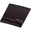 Fellowes Mauspad-Handgelenkauflage - Health-V Mauspad mit antibakteriellem Schutz - Ergonomisches Mauspad für Computer, Laptop, Homeoffice - Schwarz