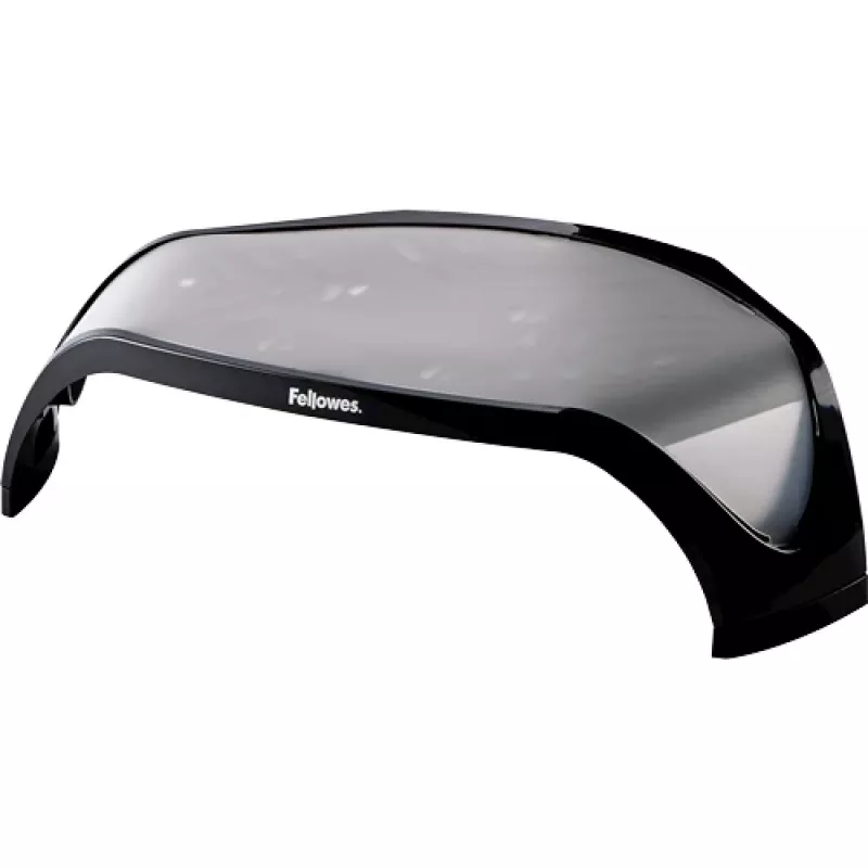 Fellowes Computermonitorständer mit 3 Höheneinstellungen - Smart Suites Monitorerhöhung - Ergonomisch verstellbarer Monitorständer für Computer - Max. Gewicht 10 kg/Max. Größe 21 Zoll - Schwarz