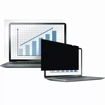 Fellowes Standard-PrivaScreen Schwarzout-Blickschutzfilter, 43,2 cm (17″), 5:4, Laptop, Rahmenloser Display-Blickschutzfilter, Entspiegelt, Privatsphäre, 50 g
