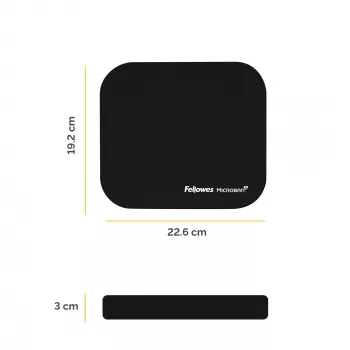Fellowes 5933907 Mauspad Schwarz
