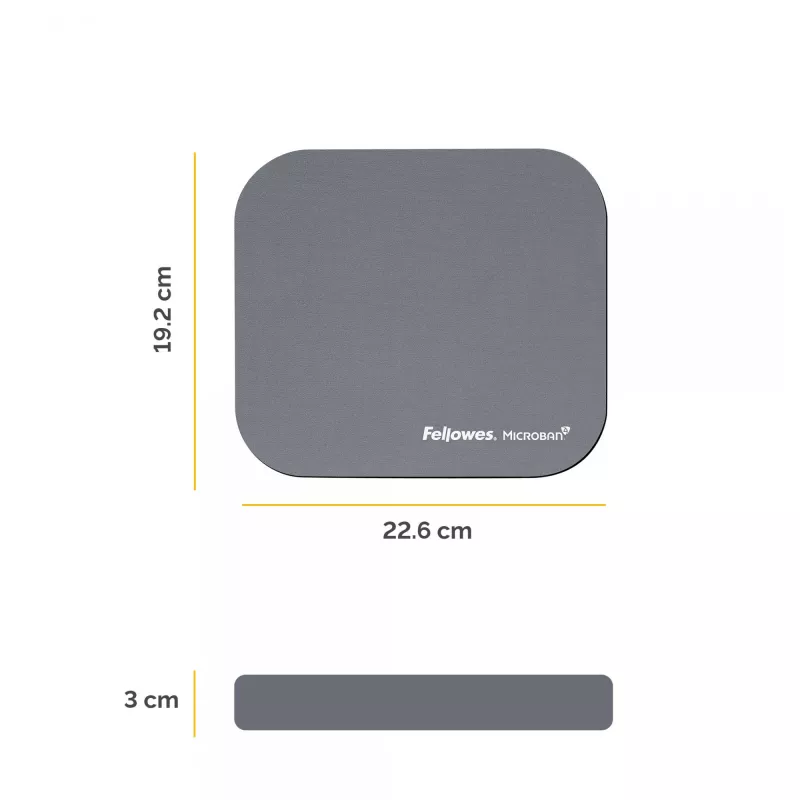 Fellowes 5934005 Mauspad Silber