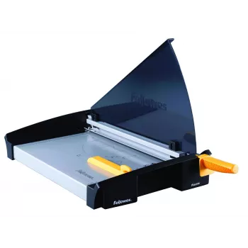 Papierschneider Fellowes Plasma A3/180 – Schnittlänge 46 cm, Kapazität 40 Blatt, Graphit/Silber/Gelb