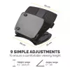 Fellowes Professional Series Laptop Workstation, Schwarz, Metall, 85 - 245 mm, 400 mm, 58 mm, 341 mm
